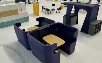 Cas client d’un mobilier en PA12 réalisé à partir d’une imprimante 3D HP MJF