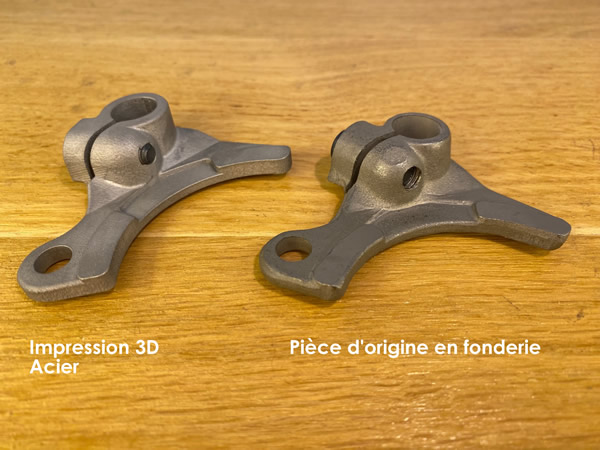 Synchro de boîte de vitesse par impression 3d acier